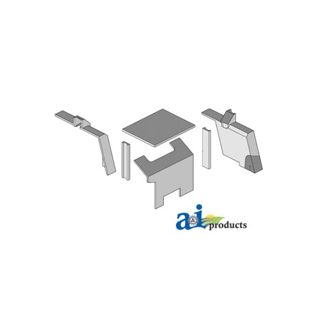 A & I Products Cab Upholstery Kit 1" x1" x1" A-K62090